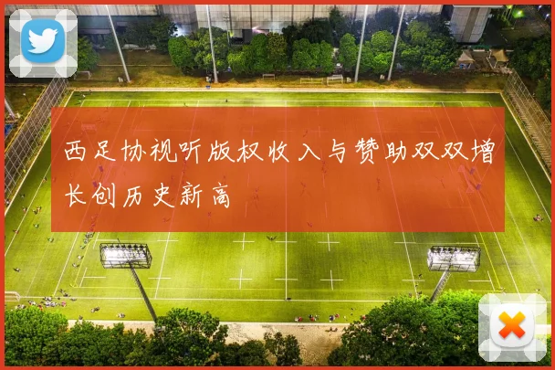 西足协视听版权收入与赞助双双增长创历史新高